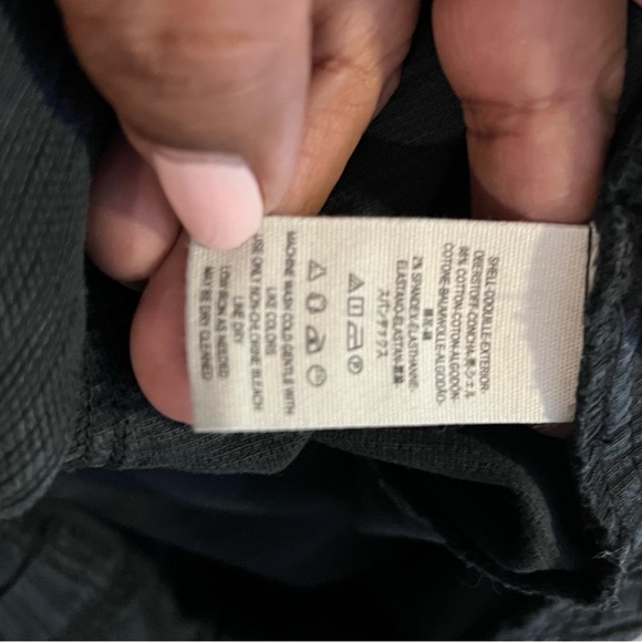 Free People Navy Button-Up Mini Skirt - Picture 5 of 5